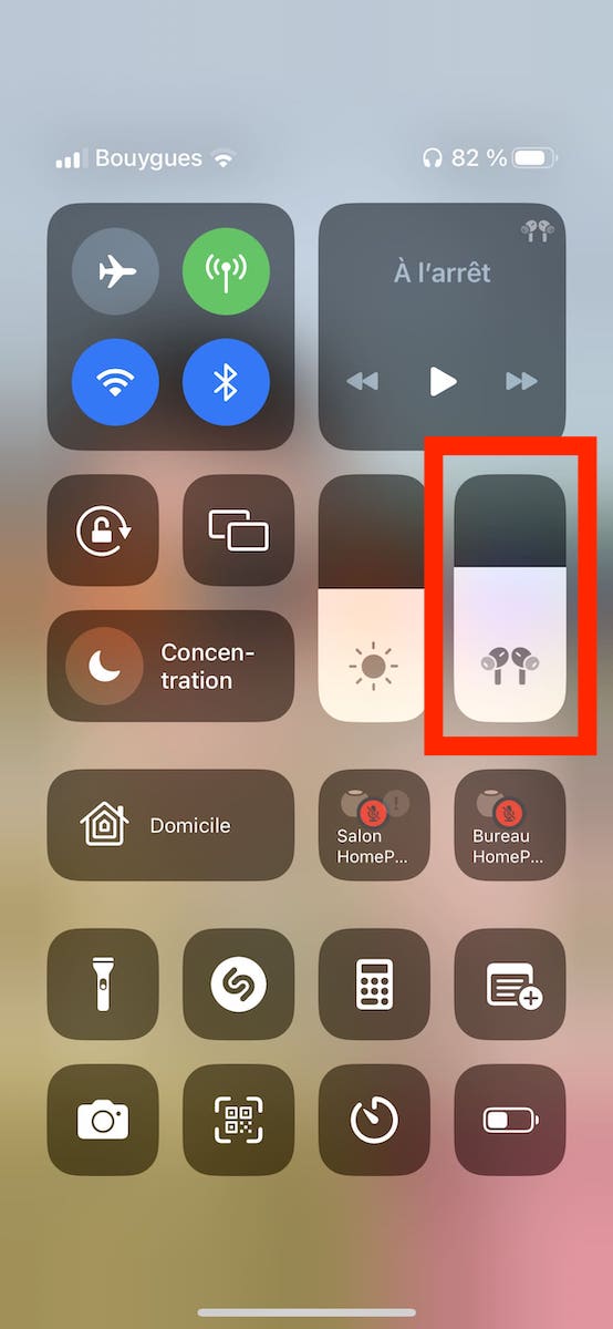 astuce pour régler la réduction de bruit sur les airpods pro