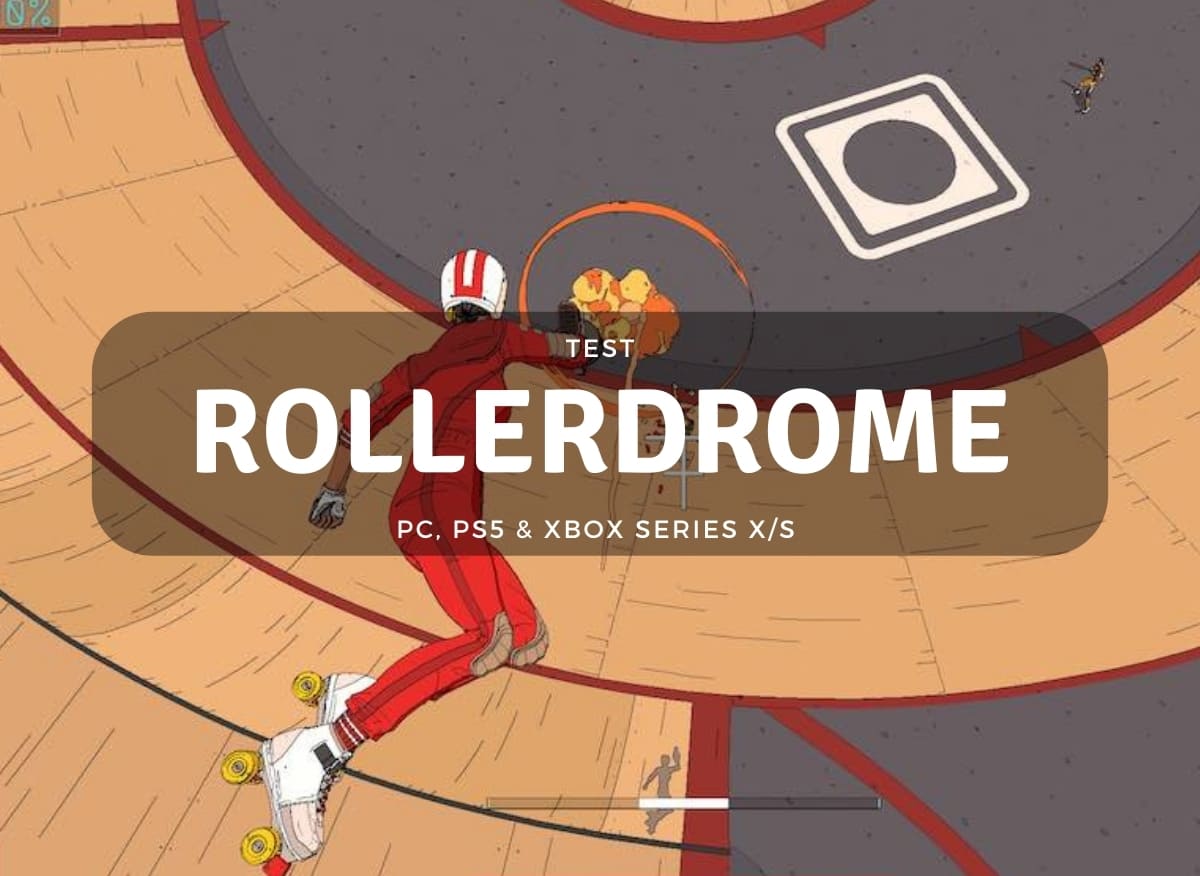 test de rollerdrome sur PC, PS5 et Xbox