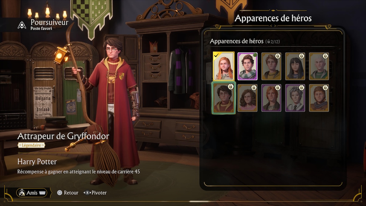 incarner harry potter dans Quidditch Champions